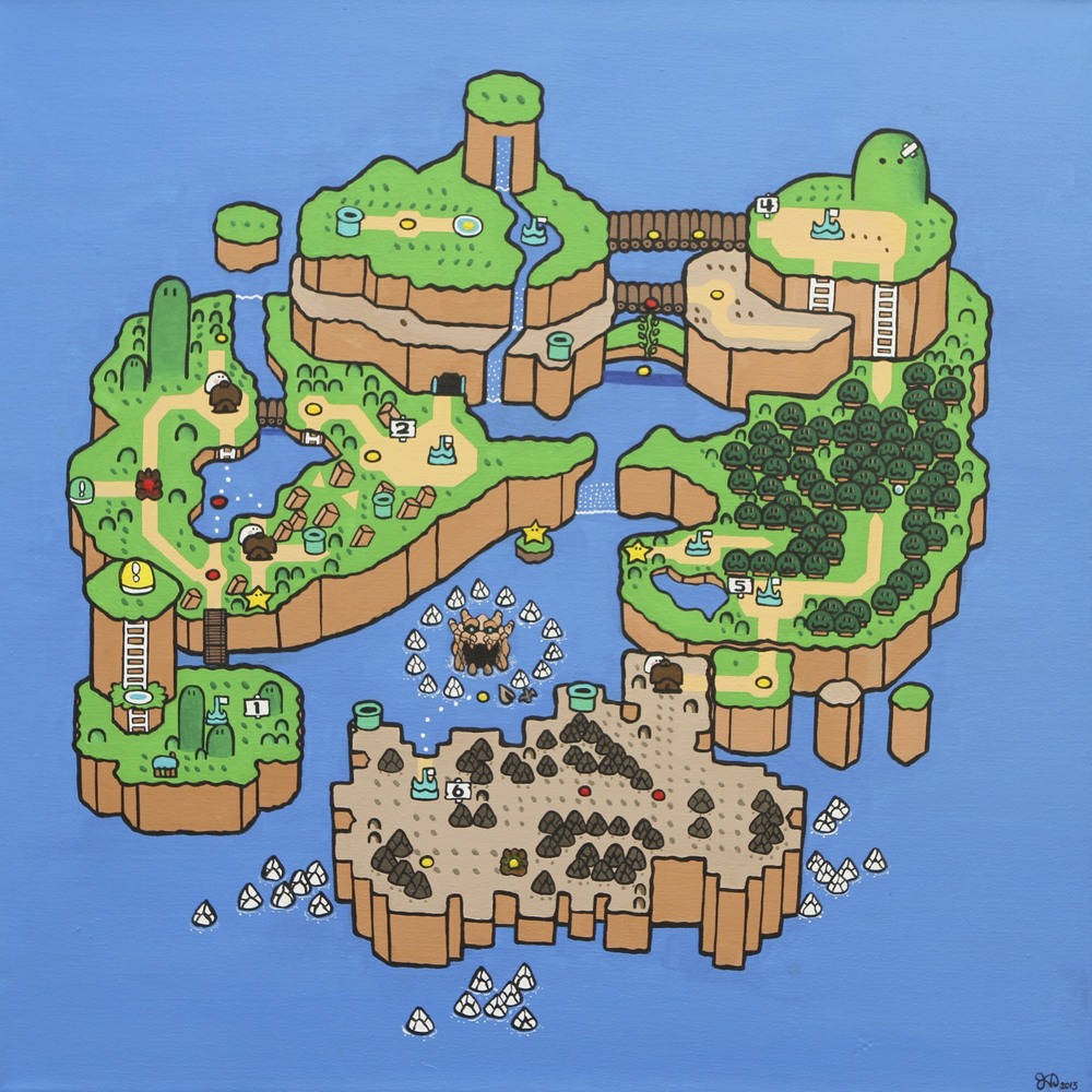 Карта Марио